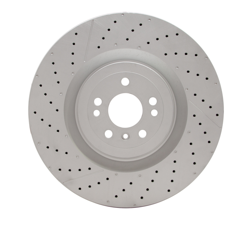 Mercedes-Benz GL63 AMG Brake Rotor (1) - Front - R1 Concepts - GeoSPEC Coated - Drilled and Slotted - `12-`19 Mercedes-Benz GL63 AMG Brake Rotor (1) - Front - R1 Concepts - GeoSPEC Coated - Drilled and Slotted - `12-`19